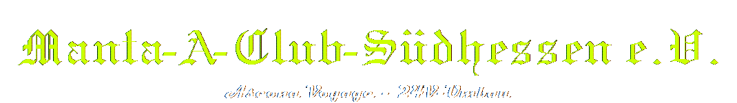Ascona Voyage - 24V-Umbau