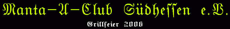 Grillfeier 2006